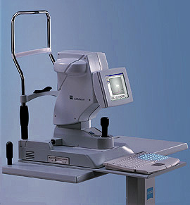 biometro per la misura delle dimensioni dell'occhio