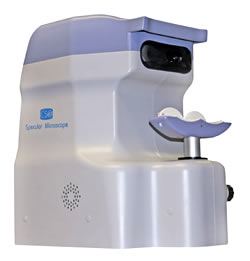 microscopio endoteliale per la conta delle cellule dell'endotelio corneale